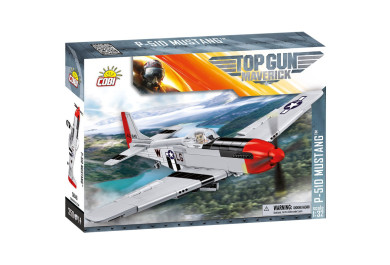 Cobi 5846 TOP GUN P-51 D Mustang, 1:32, 350 kostek