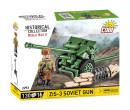 Cobi 2293 II WW ZiS 3 Soviet gun, 1:35, 130 kostek