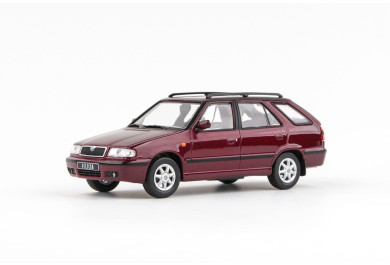 Abrex Škoda Felicia FL Combi (1998) Červená Hot Chilli Metalíza 1:43