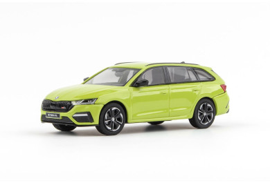 Abrex Škoda Octavia IV Combi RS (2020) Zelená Mamba 1:43