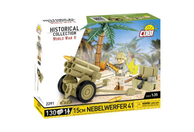 Cobi 2291 III WW 15 cm Nebelwerfer 41, 1:35, 130 kostek