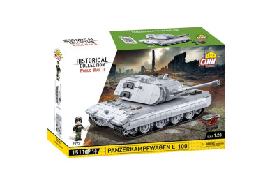 Cobi 2572 II WW Panzerkampfwagen E-100, 1:28, 1511 kostek