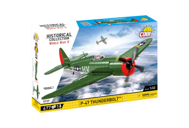 Cobi 5737 II WW P-47 Thunderbolt, 1:32, 477 kostek