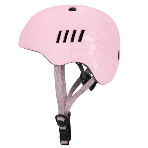 Spokey PUMPTRACK Juniorská cyklistická BMX přilba IN-MOLD, růžová, 48-54 cm