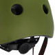 Spokey PUMPTRACK Juniorská cyklistická BMX přilba IN-MOLD, khaki, 48-54 cm