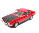 Welly Ford Capri 1969 červeno-černý 1:24