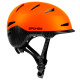 Spokey DOWNTOWN Cyklistická přilba BMX, IN-MOLD, 55-58 cm, oranžová