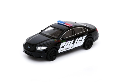 Welly Ford Interceptor Police, Černý 1:34-39