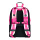 BAAGL Školní batoh Skate Pink Stripes