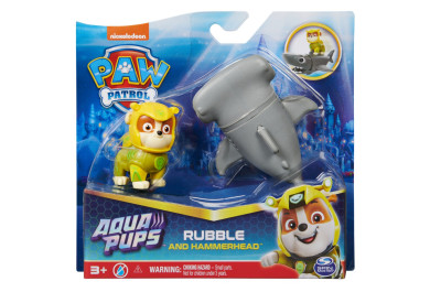 Paw Patrol Aqua vodní kamarádi Rubble