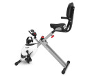 Spokey VX-FIT Magnetický horizontální rotoped s opěrkou a madly, skládací