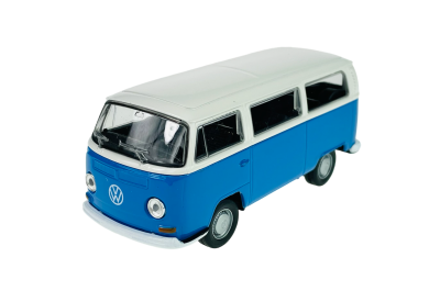 Welly Volkswagen ´72 T2 Bus (blue/cream) 1:34-39