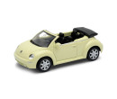 Welly VW New Beetle convertible, Krémový 1:34-39