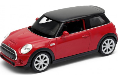 Welly New Mini Hatch, červený 1:34