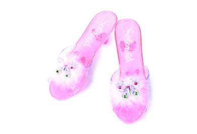 Dětské střevíčky růžové, 20cm