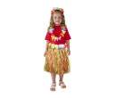 Dětská sukně Hawaii barevná, 45cm