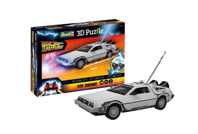 3D Puzzle Revell 00221 - DeLorean Back to the Future