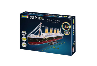 3D Puzzle Revell 00154 - RMS Titanic (LED Edition)