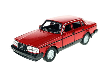 Welly Volvo 240 GL, Červené 1:34-39