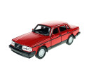 Welly Volvo 240 GL, Červené 1:34-39