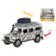 Kids Globe Traffic Land Rover safari se světlem a zvukem, 14cm