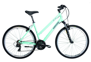 Kenzel Dámské krosové kolo Stroller Cross woman 2025 tyrkysové (rám. 44)