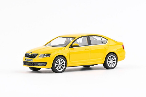 Abrex Škoda Octavia III (2012) Žlutá Taxi 1:43