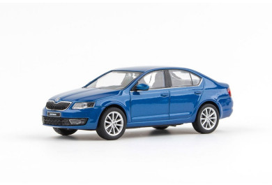 Abrex Škoda Octavia III (2012) Modrá Race Metalíza 1:43