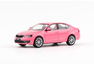 Abrex Škoda Octavia III (2012) Růžová 1:43