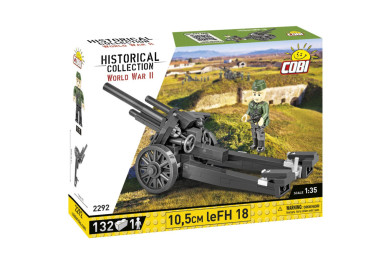 Cobi 2292 Small Army Houfnice I WW 10,5 cm LEFH 18, 1:35, 132 kostek