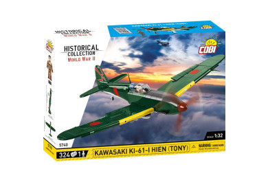 Cobi 5740 KAWASAKI KI-61-I HIEN (Tony), 1:32, 324 kostek