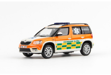 Abrex Škoda Yeti FL (2013) Pet-Medic 1:43