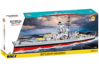 Cobi 4835 II WW Yamato, 1:300, 2417 kostek