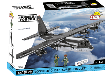 Cobi 5838 Forces Lockheed C-130J Super Hercules, 1:61, 641 kostek