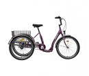 Liberty Trojkolka pro seniory COMFY 3spd. 2025 fialová