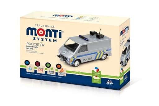 Beneš a Lát a.s. Monti System 27.5 Policie Renault Trafic 1:35