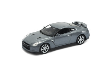 Welly Nissan GT-R šedý 1:34-39