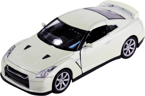 Welly Nissan GT-R bílý 1:34-39