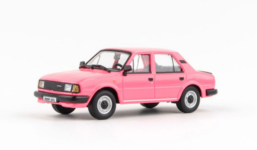Abrex Škoda 120L (1984) Růžová 1:43