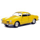 Welly Volkswagen Karmann Ghia Coupe, žluté 1:34