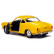 Welly Volkswagen Karmann Ghia Coupe, žluté 1:34