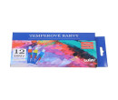 Wiky Temperové barvy kov 12ks - 12ml 