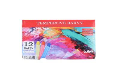 Wiky Temperové barvy kov 12ks - 9ml 