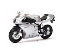 Welly MV Agusta F4 S, stříbrná 1:18