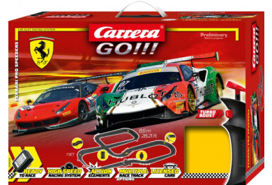 Autodráha Carrera GO 62551 Ferrari Pro Speeders