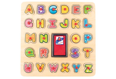 Woody Razítka - Puzzle ABC