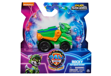 Spin Master Tlapková patrola film 2 mini autíčka s figurkou Rocky