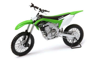 Welly Kawasaki 2017 KX 250F, zelená 1:10