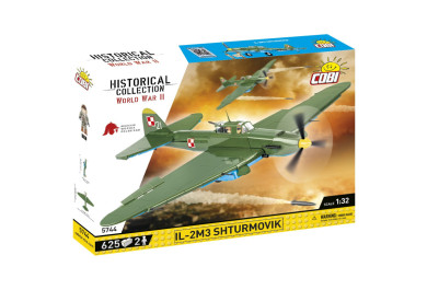 Cobi 5744 II WW IL-2M3 Šturmovik, 1:32, 625 kostek