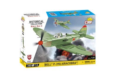 Cobi 5747 II WW Bell P-39Q Airacobra, 1:32, 380 kostek